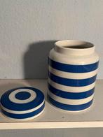 Cornish blue voorraadpot, Ophalen of Verzenden, Porselein, Overige stijlen, Overige typen
