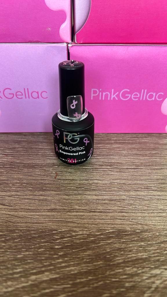 Pink Gellac Empowered Pink, Sieraden, Tassen en Uiterlijk, Uiterlijk | Cosmetica en Make-up, Zo goed als nieuw, Handen en Nagels