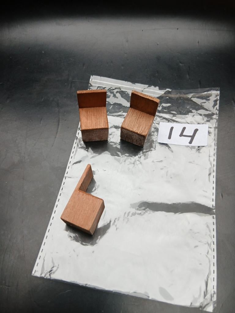 Miniatuur Poppenhuis Meubeltjes, Ophalen of Verzenden, Zo goed als nieuw