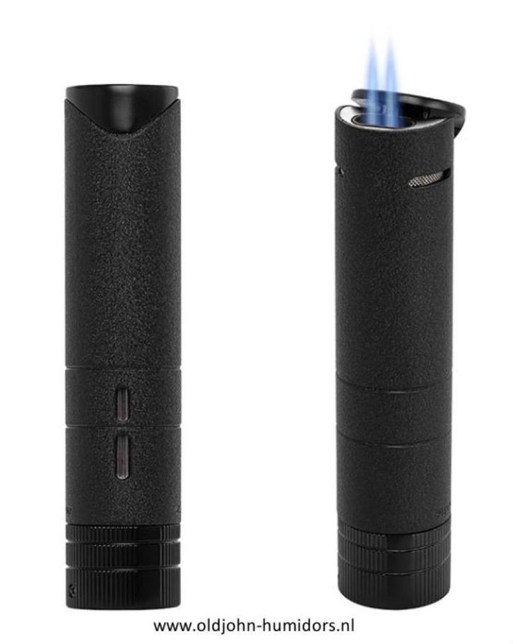 SIGAARAANSTEKER XIKAR – TURRIM JETFLAME – BLACK     sas68, Verzamelen, Rookartikelen, Aanstekers en Luciferdoosjes, Nieuw, Aansteker
