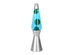 I-Total Lavalamp blauw-groene raket demonstratiemodel, Minder dan 50 cm, Glas, Zo goed als nieuw, Verzenden