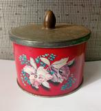 vintage blikje cote d""or met afbeeldingen bloemen, Verzamelen, Ophalen of Verzenden, Gebruikt, Overige