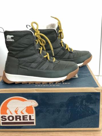 Sorel snowboots winterlaarzen waterdicht - kaki groen 37 beschikbaar voor biedingen
