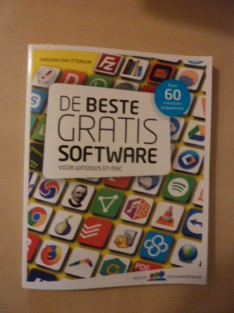 D. van Ittersum - De beste gratis software, Boeken, Overige Boeken, Zo goed als nieuw, Ophalen of Verzenden