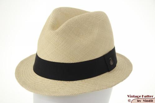 Echte panamahoed korte rand Ecua-Andino beige palmriet S & M, Kleding | Heren, Hoeden en Petten, Nieuw, Hoed, 57 cm (M, 7⅛ inch) of minder