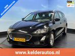 Ford Focus Wagon 1.5 EcoBoost Titanium Business 150 PK Navi, Stof, Gebruikt, Euro 6, Zwart