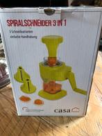 Spiraalsnijder 3 in 1 1x gebruikt, Ophalen of Verzenden, Zo goed als nieuw