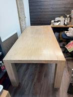 Eiken houten tafel 220x100, Huis en Inrichting, Tafels | Eettafels, Ophalen, 200 cm of meer, 50 tot 100 cm, Zo goed als nieuw