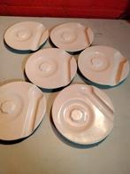 Douwe Egberts Mosa schotels design by NIKOLAI CARELS., Huis en Inrichting, Ophalen of Verzenden, Overige stijlen, Kop(pen) en/of Schotel(s)