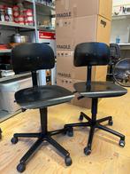 Stoelen / Chairs (Office/Lab) x 2, Ophalen, Gebruikt, Twee, Metaal