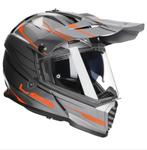 Zeer nette motor/brommer helm maat M - LS2 MX436 Pioneer Evo, Overige merken, M, Dames, Ophalen of Verzenden