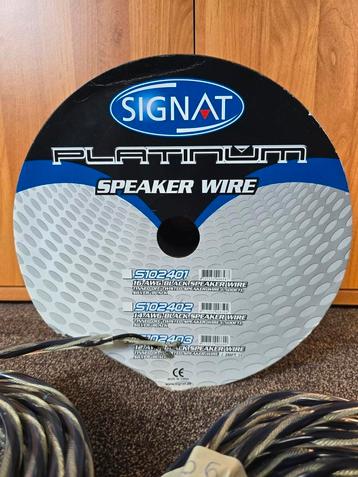 Signat Platinum 4.0mm2 OFC Speakerkabel Twisted beschikbaar voor biedingen