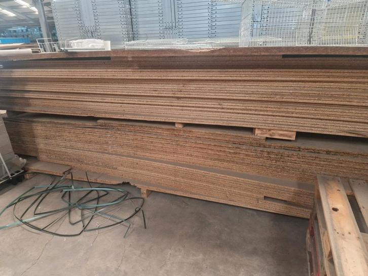 Spaanplaten 38mm - B-keus, Doe-het-zelf en Verbouw, Platen en Panelen, Gebruikt, Overige materialen, 20 tot 50 mm, Ophalen