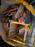 Houten treinbaan, Kinderen en Baby's, Speelgoed | Houten speelgoed, Ophalen