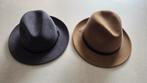 Hatland vilten hoed donkergrijs en groen bruin maat M, Ophalen, Nieuw