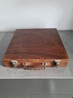 oude houten koffer - schilderskoffer, Hobby en Vrije tijd, Schilderen, Ophalen of Verzenden