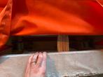 Oranje schommelstoel, Huis en Inrichting, Stoelen, Ophalen, Gebruikt, Overige kleuren, Eén