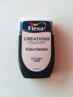 Flexa kleurtester Stylish Pink, Doe-het-zelf en Verbouw, Verf, Beits en Lak, Nieuw, Ophalen of Verzenden, Verf, Roze