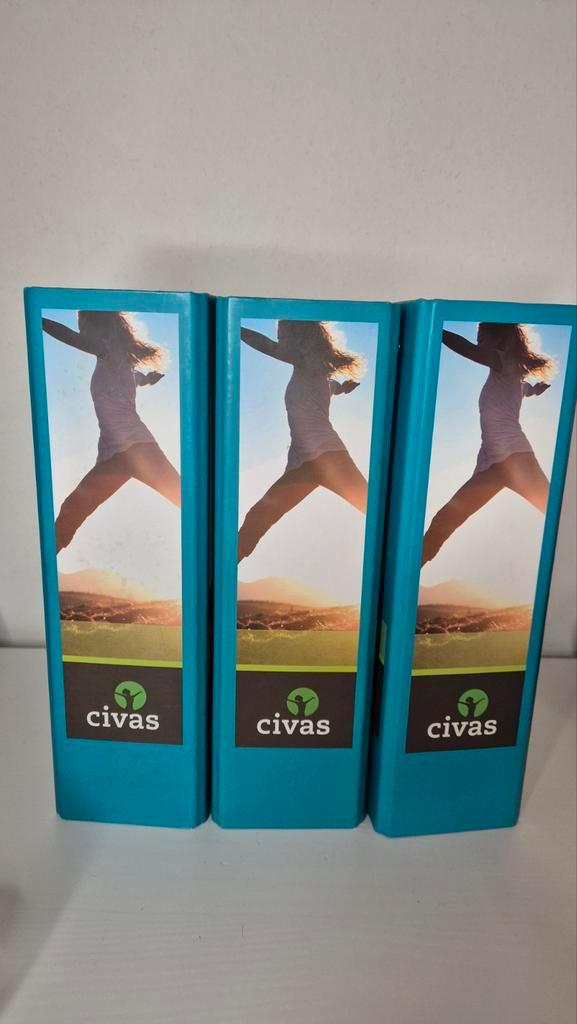 Civas Kindercoaching Opleiding Lesmateriaal - 3 Mappen, Boeken, Studieboeken en Cursussen, Ophalen of Verzenden
