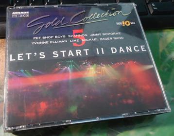 De originele 2-CD Gold Collection 5 - Let's Start II Dance. beschikbaar voor biedingen