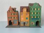 Oude stadshuizen N -spoor, Hobby en Vrije tijd, Modeltreinen | N-Spoor, Overige merken, Gebruikt, Gelijkstroom, Brug, Tunnel of Gebouw