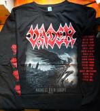 Bandshirt Longsleeve Vader - Madness over Europe tour 20 XL, Ophalen of Verzenden, Zo goed als nieuw, Maat 56/58 (XL), Zwart