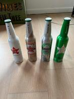 Heineken verzamel aluminium bierflessen set, Verzamelen, Biermerken, Ophalen of Verzenden