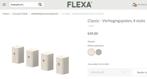 FLEXA Classic - Verhogingspoten, 4 stuks - 10cm - whitewash!, Gebruikt, Ophalen of Verzenden, 85 tot 100 cm, 180 cm of meer