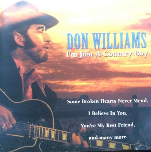 Don Williams – I'm Just A Country Boy CD, Cd's en Dvd's, Cd's | Country en Western, Zo goed als nieuw, Verzenden