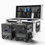 Bundel 2x DJLicht 700W sparkular zwart incl 2in1 flightcase, Muziek en Instrumenten, Licht en Laser, ., Nieuw, Ophalen of Verzenden