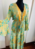 Ibiza jurk met flair mouwen en zakken, Ophalen of Verzenden, Nieuw, Onder de knie