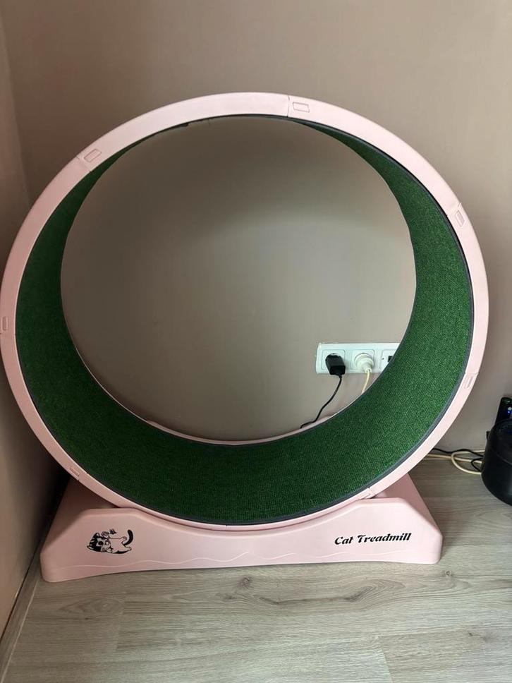 Kattenloopband roze, Dieren en Toebehoren, Kattenspeelgoed, Nieuw, Ophalen of Verzenden