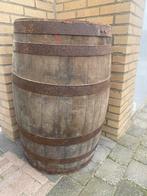 Statafel oud frans wijnvat eiken, Ophalen, Zo goed als nieuw