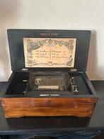Antieke speeldoos met 6 nummers 1880-1900, Ophalen of Verzenden