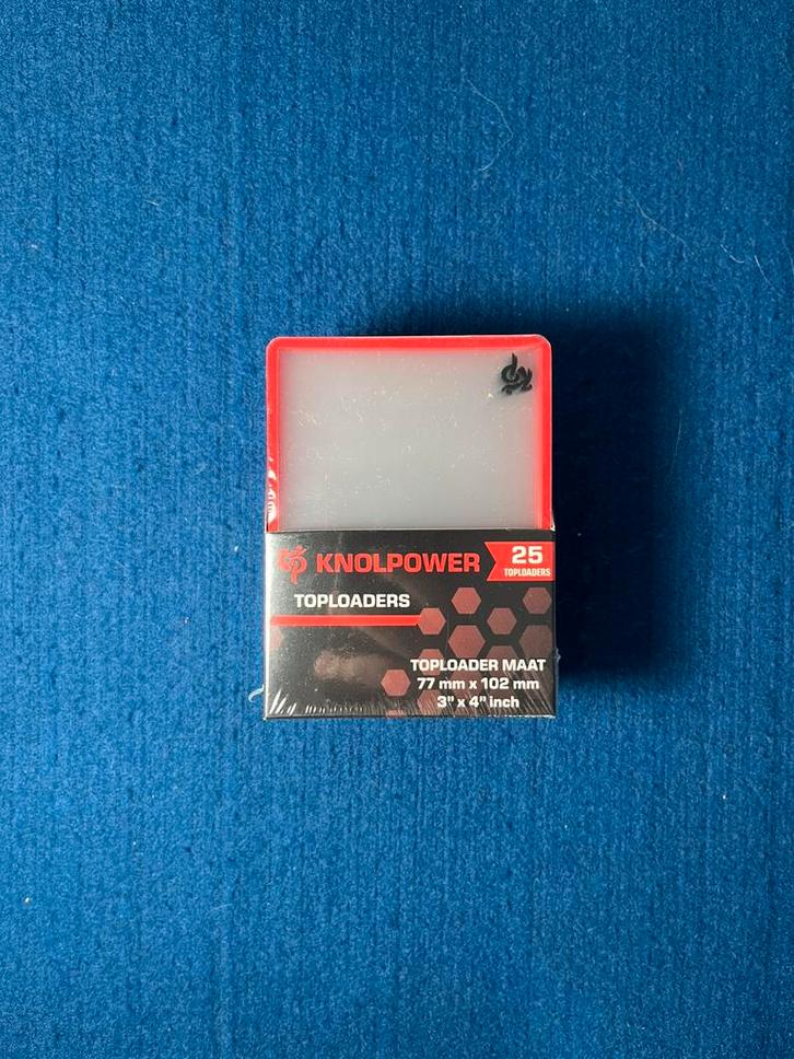 Enzo knol knolpower toploaders, Hobby en Vrije tijd, Verzamelkaartspellen | Pokémon, Nieuw, Sleeves of Kaarthoesjes, Foil, Ophalen of Verzenden