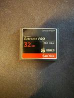 Compactflash Sandisk extreme Pro 32Gb, 32 GB, Ophalen of Verzenden, Zo goed als nieuw, Fotocamera
