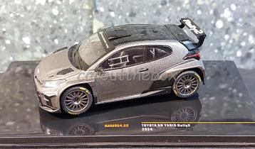 Toyota GR Yaris rally 2024 grijs 1:43 Ixo 1182 beschikbaar voor biedingen
