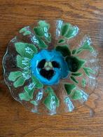 Glazen schaaltje viooltje, Ophalen of Verzenden