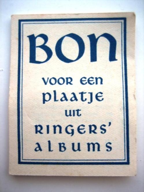 Bon voor een plaatje uit Ringers Albums, Boeken, Prentenboeken en Plaatjesalbums, Gelezen, Ophalen of Verzenden