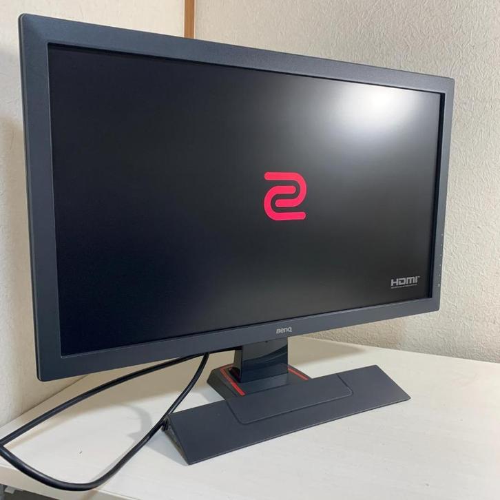 Hele Nette Led Lcd 24 Inch Benq RL2455 2x HDMI, Computers en Software, Monitoren, Refurbished, DVI, HDMI, VGA, LED, Ophalen of Verzenden