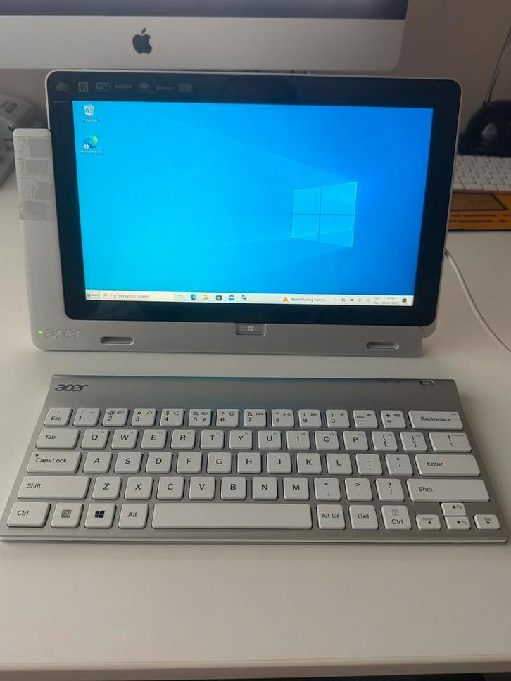 Acer Iconia W700 tablet met dockingstation, Computers en Software, Windows Laptops, Gebruikt, 10 inch of minder, SSD, Minder dan 2 Ghz