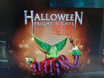 Walibi - Halloween Fright Nights Tickets 5x beschikbaar voor biedingen