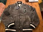 GANT Leren Varsity Jacket, Ophalen of Verzenden, Nieuw, Maat 56/58 (XL), Bruin