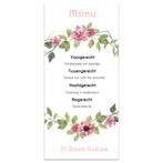 21 diner Menukaarten gepersonaliseerd, Ophalen of Verzenden, Nieuw