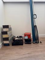 Prestinox diaprojector, Diascherm, Diaviewer Agfascope en., Ophalen, Gebruikt, Met scherm