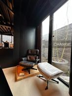 Vitra Lounge Chair + Ottoman volledig zwart NIEUW in doos, Waterstad 23, Metaal, High-end Furniture, Nieuw