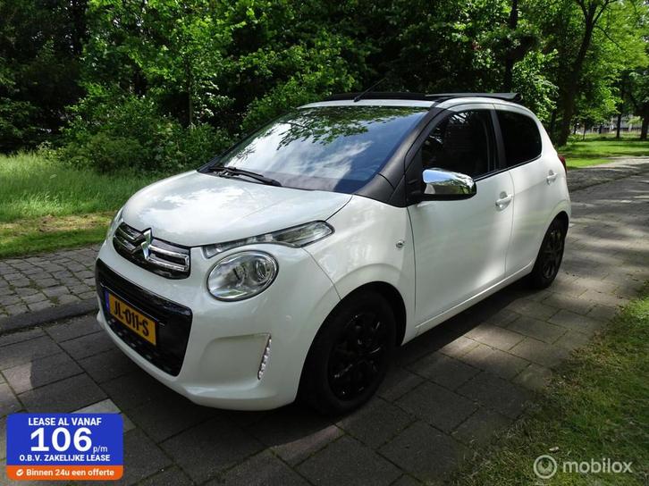 Citroen C1 1.0 e-VTi Airscape Shine|ORG NL|CABRIO|CRUISE, Auto's, Citroën, Bedrijf, Te koop, C1, ABS, Airbags, Airconditioning