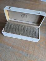 Vintage Glazen Onderzetters Set in Originele Doos, Antiek en Kunst, Ophalen of Verzenden