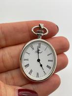 Z592 Prachtige zilveren horloge hanger Royal, Sieraden, Tassen en Uiterlijk, Antieke sieraden, Ophalen of Verzenden, Zilver, Ketting