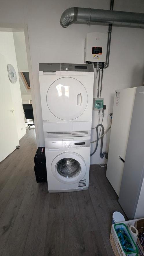 AEG wasmachine en droger, Witgoed en Apparatuur, Wasmachines, Gebruikt, 6 tot 8 kg, 85 tot 90 cm, Ophalen